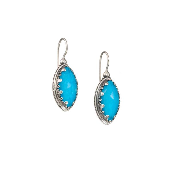 Aegean colors earrings in Sterling Silver - Image 4
