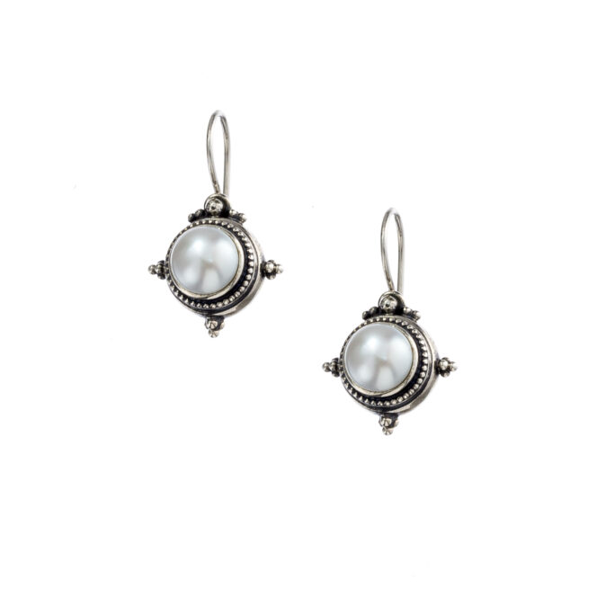 Cyclades earrings in Sterling Silver