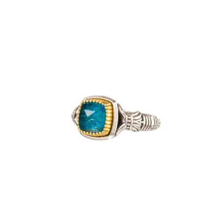 Ariadne ring in Sterling Silver with Gold Plated Parts
