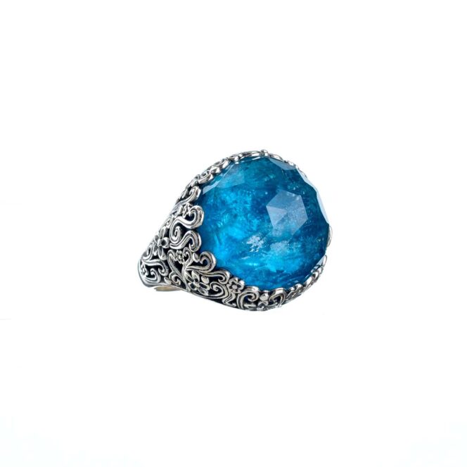Anthemis ring in Sterling Silver