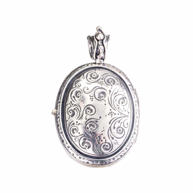Locket pendant in Sterling Silver - Image 2