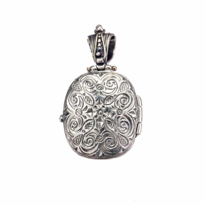 Locket pendant in Sterling Silver - Image 2