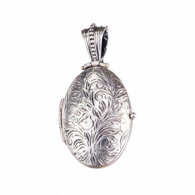 Locket pendant in Sterling Silver