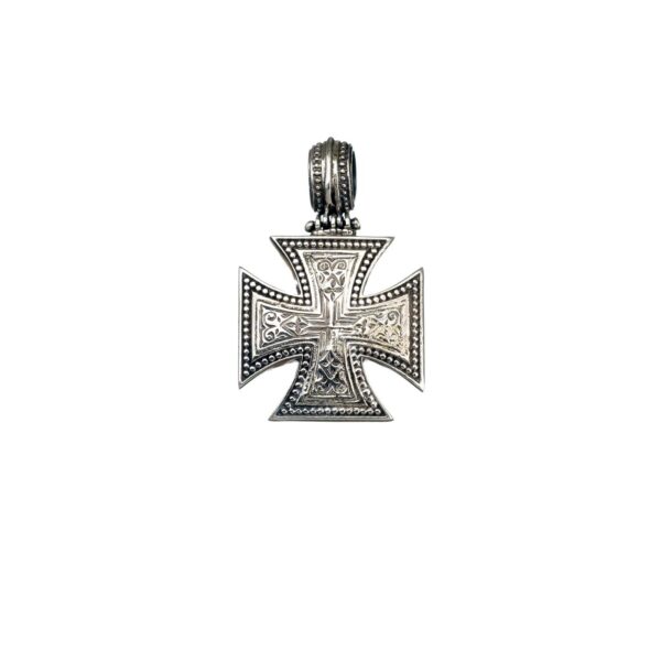 Maltese Patmos cross in Sterling Silver
