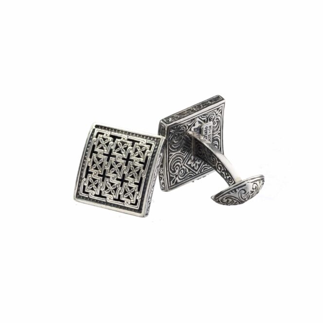 Monastiraki cufflinks in Sterling Silver - Image 2