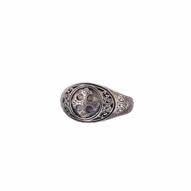 Symbol Ring in Sterling Silver - Image 2