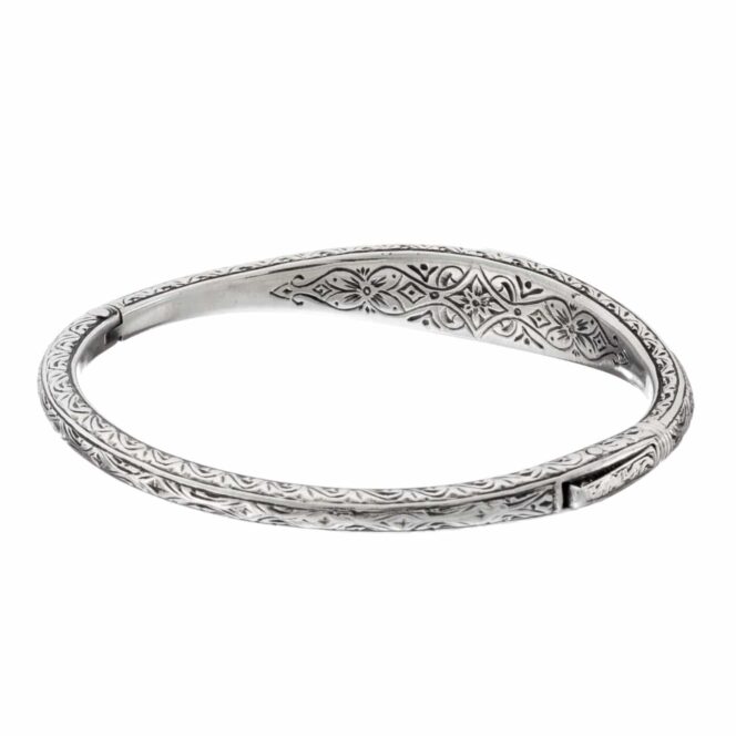 Mediterranean Bracelet in 18K Gold and Sterling Silver with Gemstones - Image 3
