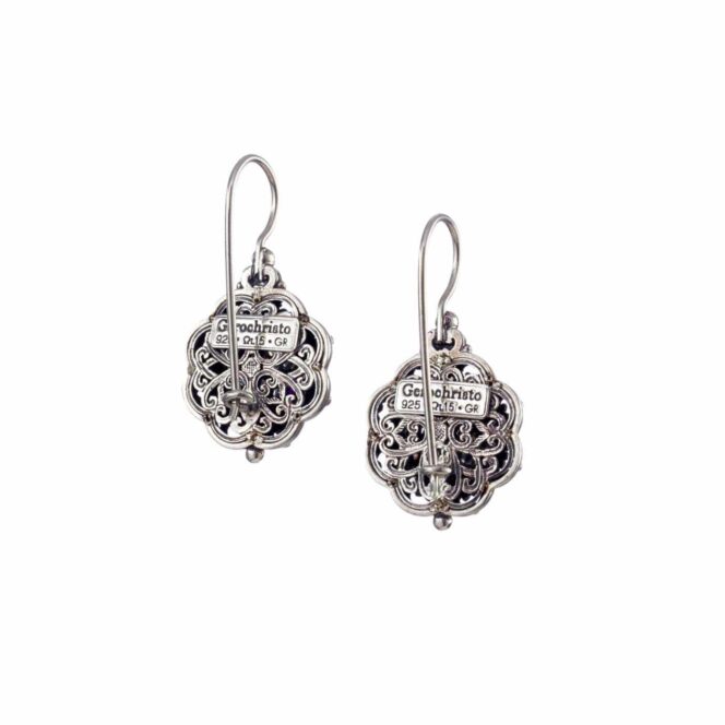 Penelope earrings in Sterling Silver with Gold plated parts - Image 4