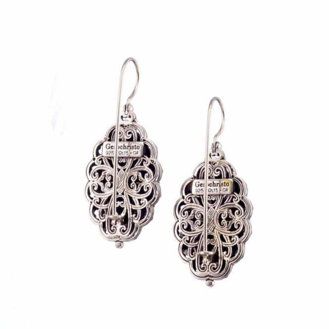 Penelope earrings in Sterling Silver with Gold plated parts - Image 3
