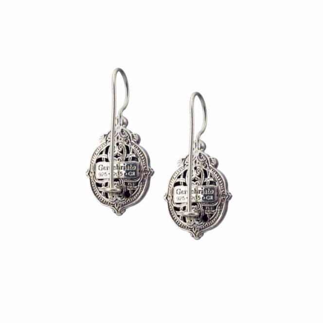 Semeli earrings in sterling silver with Gold plated parts - Image 4