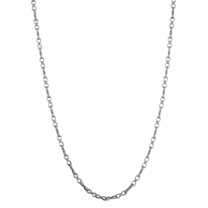 Double Loop Chain handmade in Sterling Silver