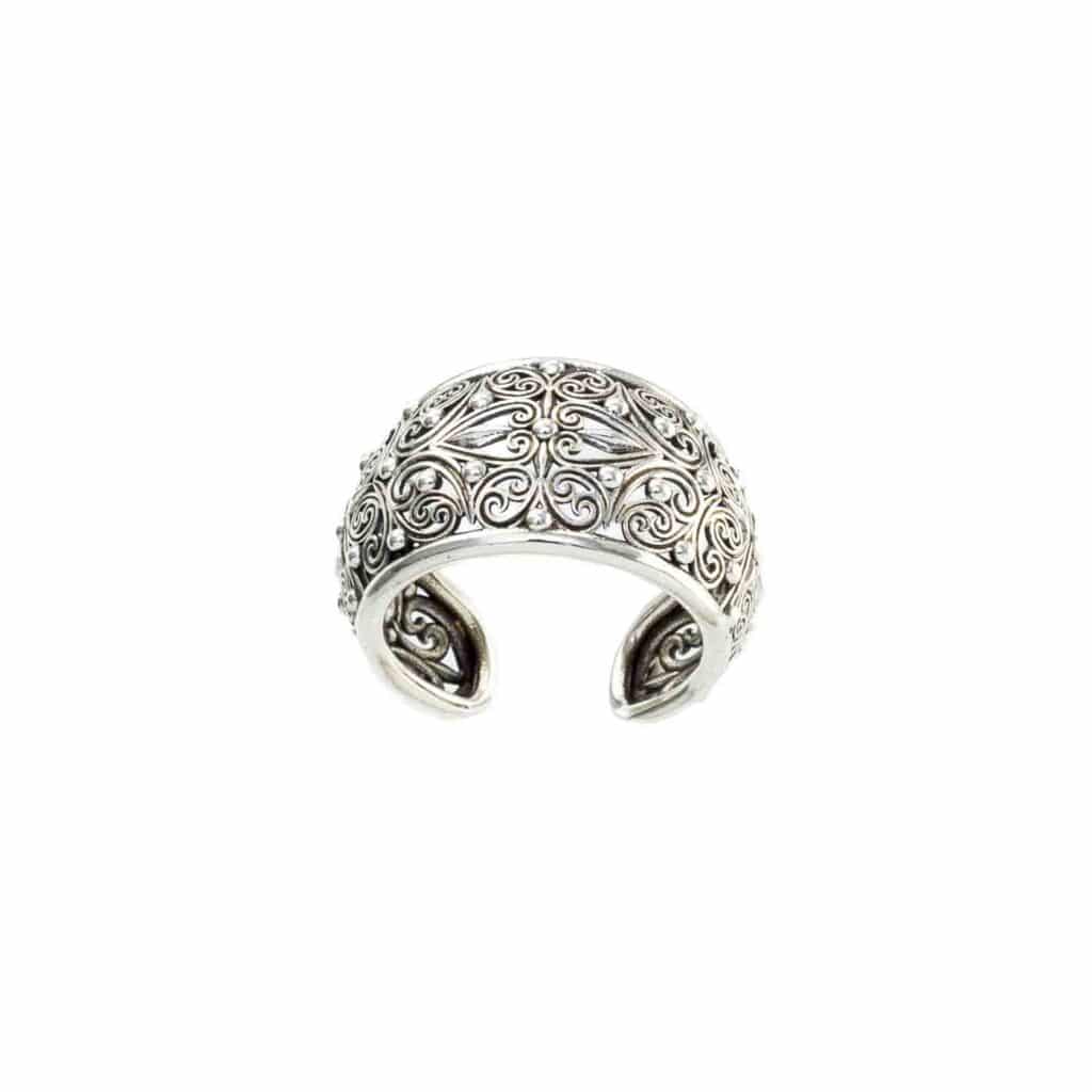 Kallisto Ring in oxidized silver 925 - Image 3