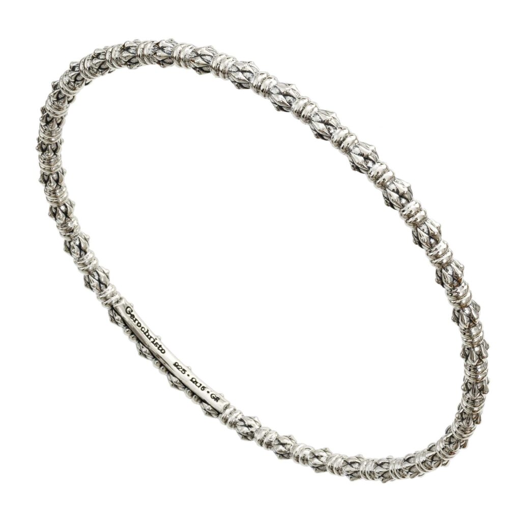 Kassandra Bangle bracelet in Sterling silver - Image 2