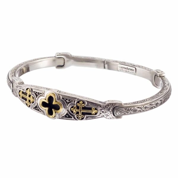 Odysseus Bracelet in 18K Gold and Sterling Silver 6429