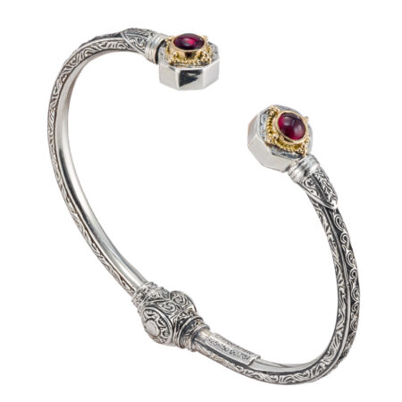 Cyclades Polygon bracelet in 18K Gold and Sterling silver
