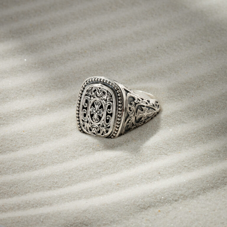Patmos Ring in Sterling Silver