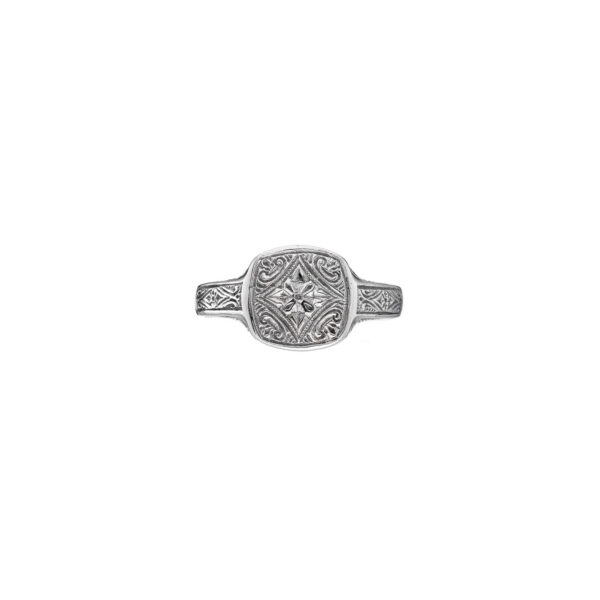 Classic Pinky Ring in Sterling Silver - Image 2