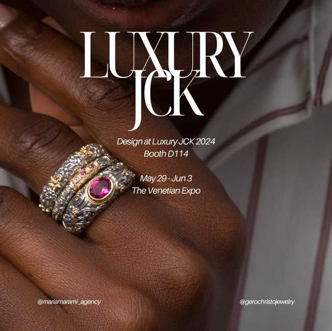 Visit GEROCHRISTO at JCK LUXURY Las Vegas Show 2024