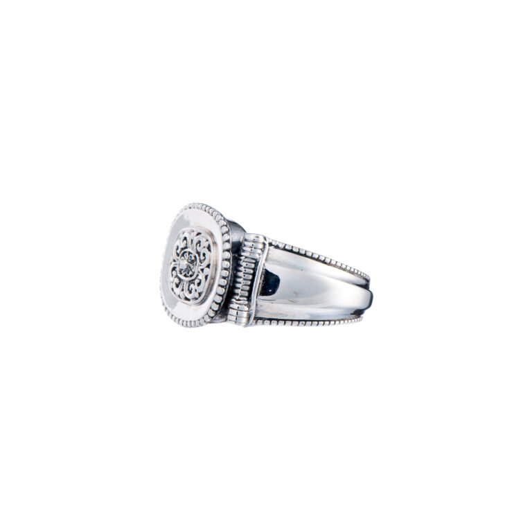 Oval Classic Ring in Sterling Silver - Image 3